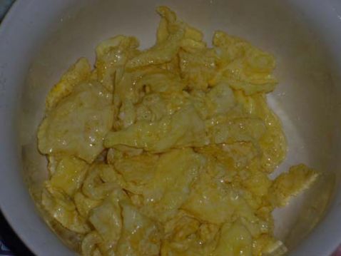 Two-color Cabbage and Preserved Fried Rice recipe