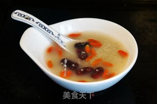 Black Millet Porridge with Red Dates and Wolfberry recipe