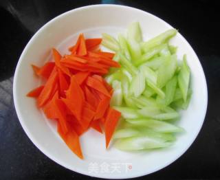 Celery Mixed with Yuba recipe