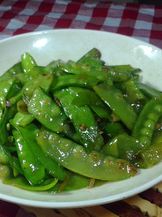 Stir-fried Snow Peas recipe