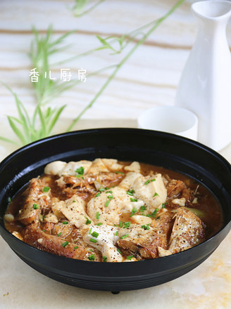 Salted Fish Stewed Tofu recipe