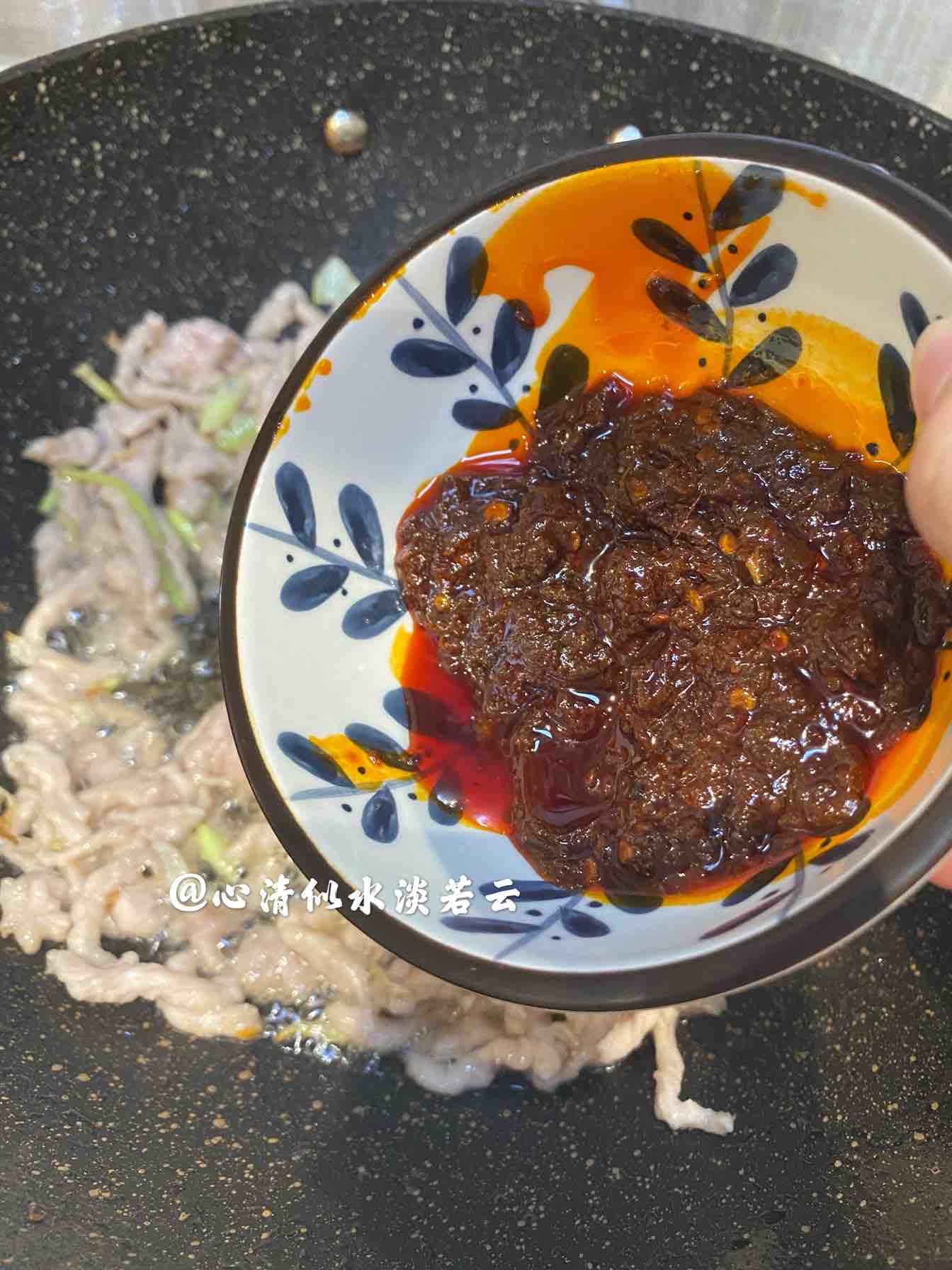 Homemade Fish-flavored Pork recipe