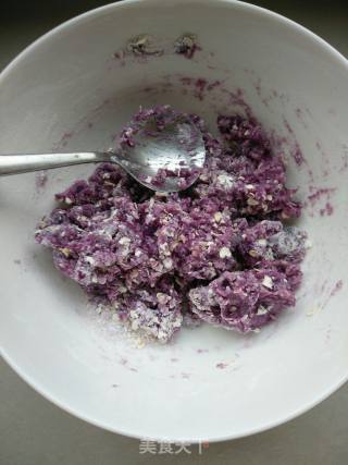 Roasted Purple Sweet Potato Oatmeal Balls recipe