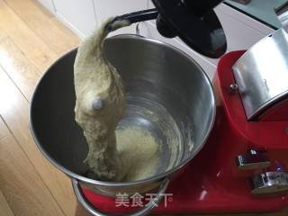 Pork Floss Blueberry Bread recipe