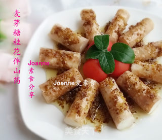 Maltose Sweet-scented Osmanthus Mixed with Yam recipe