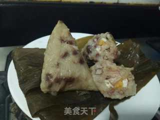 Red Bean Bacon Dumpling recipe