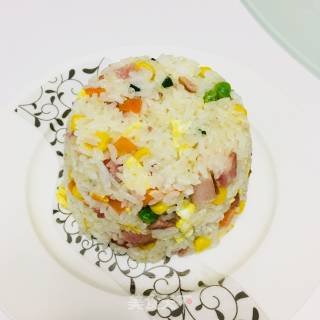 Fried Rice with Bacon and Egg recipe