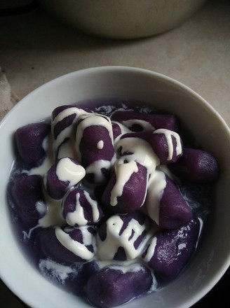 Handmade Taro Balls recipe