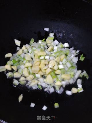 Braised King Pleurotus with Green Vegetables and Tofu recipe