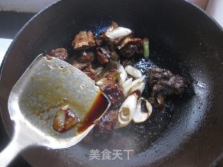 Braised Pork Ribs with Scallions recipe