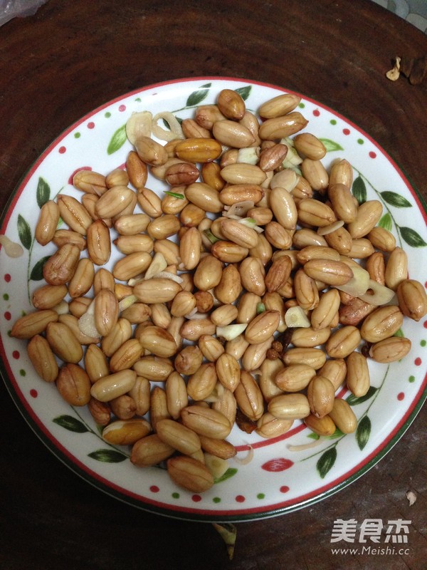 Garlic Peanuts recipe