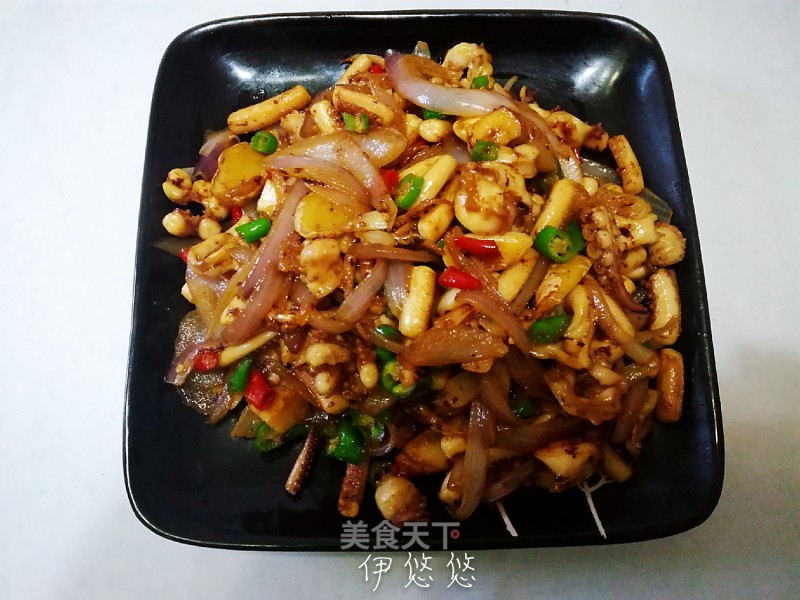 Spicy Fried Squid recipe