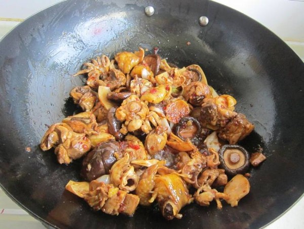 Cuttlefish Roasted Chicken recipe