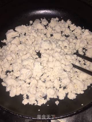 Fried Okara recipe