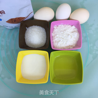 #the 4th Baking Contest and is Love to Eat Festival #8-inch Square Cocoa Chiffon Cake recipe