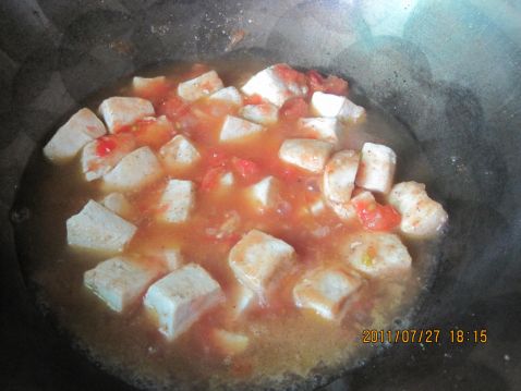 Tofu in Tomato Sauce recipe