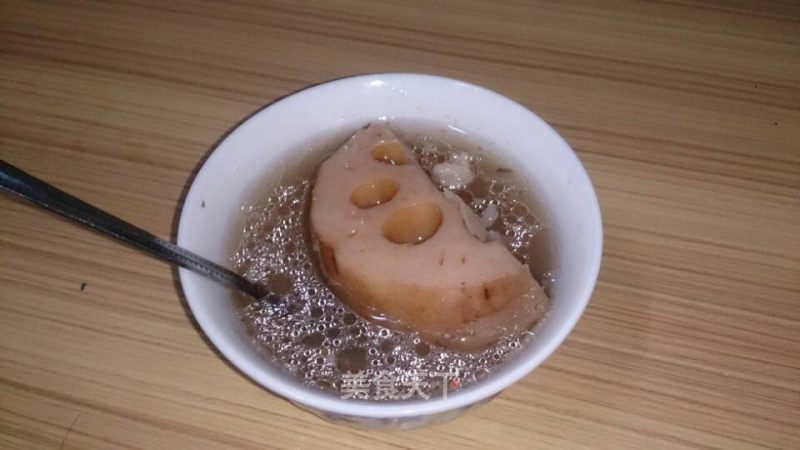 Lotus Root Pork Bone Soup recipe