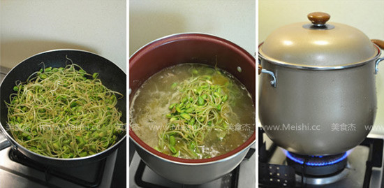 Bean Sprouts Pork Ribs Soup recipe