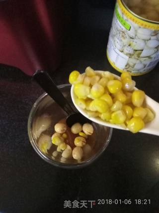 Lotus Seed Corn Sea Coconut Juice recipe