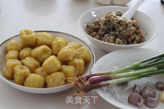Oily Tofu Stuffed Meat-a Good Place for Leftover Fillings recipe