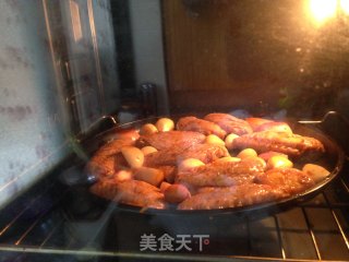 #the 4th Baking Contest Cum is Love Eat Festival #garlic Roasted Wings recipe