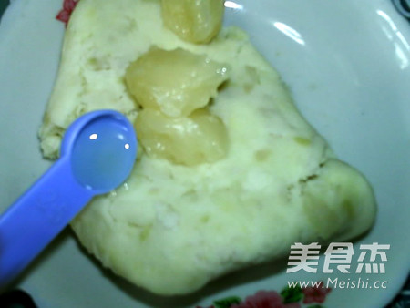 Honey Purple Potato Yam Cake recipe