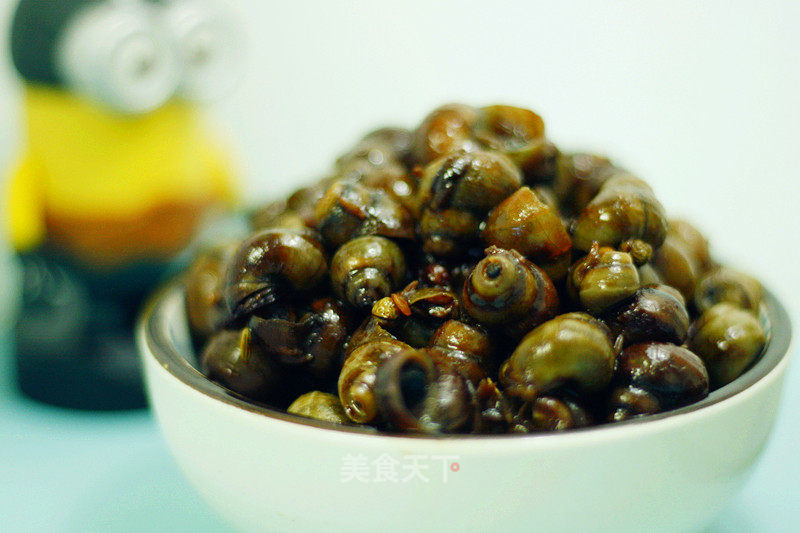 Fried Snails with Sauce recipe