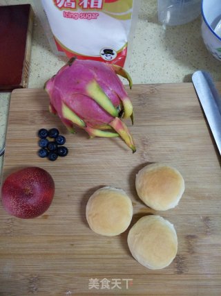 Fruit Bread Cup recipe