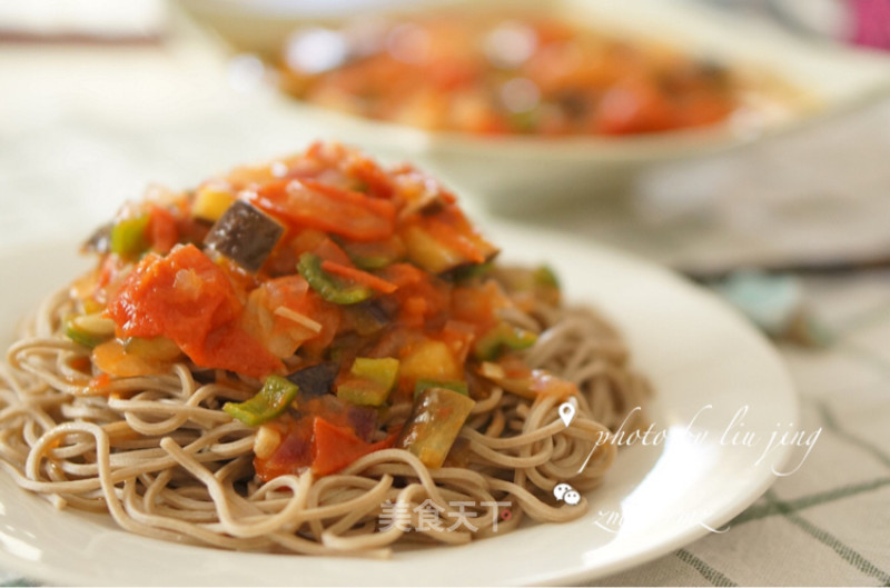 Vegetarian Soba Noodles for Two recipe