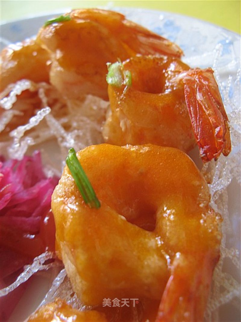 Bird's Nest Anchovy Shrimp recipe