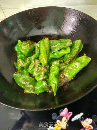 Salted Egg Yolk Tiger Pepper recipe