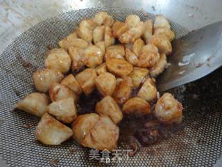 Fried Cuttlefish Balls with Hoisin Sauce recipe