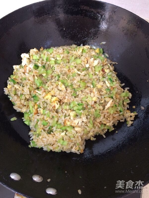 Cucumber Fried Rice recipe