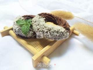 #aca Baking明星大赛#chocolate Ring recipe