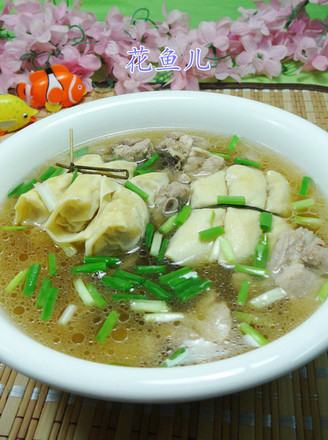 Noodle Knot Pork Ribs Soup recipe