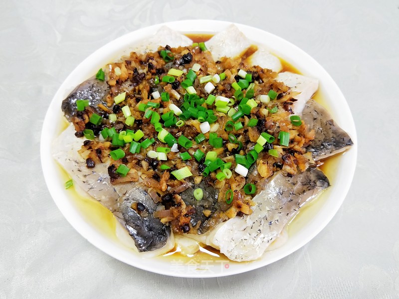 Steamed Carp in Black Bean Sauce recipe