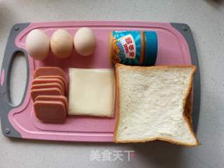 Ham West Toast recipe