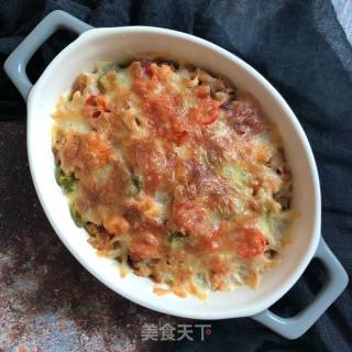 Chicken and Cheese Baked Rice recipe