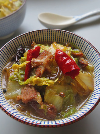 Pork and Cabbage Stewed Vermicelli recipe