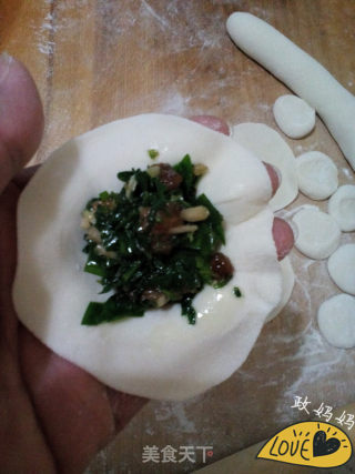 Dumplings Stuffed with Wheat Wormwood recipe