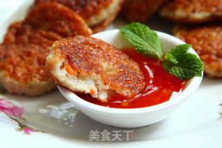 #aca Fourth Session Baking Contest# Making Erotic Pan-fried Longli Fish Cakes recipe