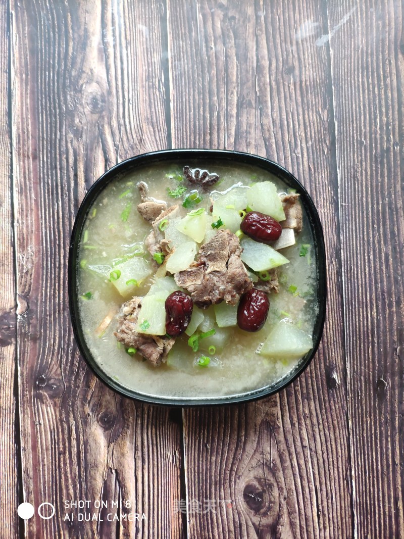 Runzao Soup, Winter Melon and Pork Ribs Soup recipe