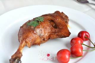 #aca烤明星大赛#roasted Shacha Duck Legs recipe