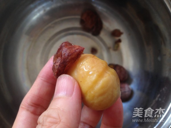 Stewed Chestnuts with Lotus Root recipe