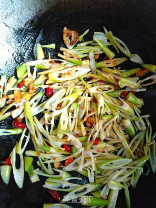 Fried Bamboo Shoots recipe