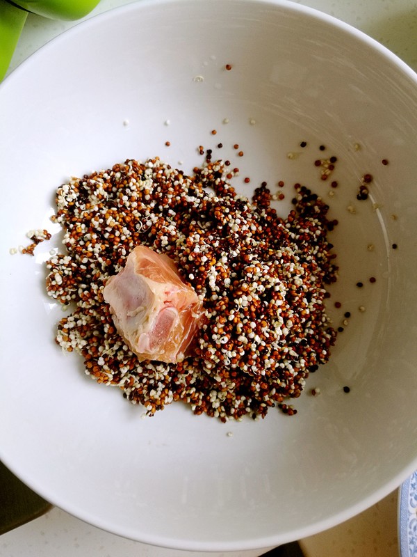 Tricolor Quinoa～steamed Ribs with Quinoa recipe