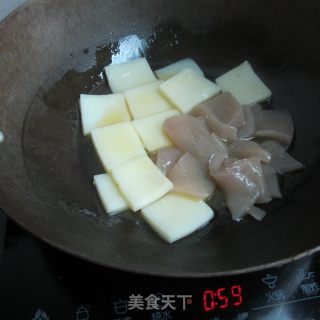 Spicy Two-color Tofu recipe