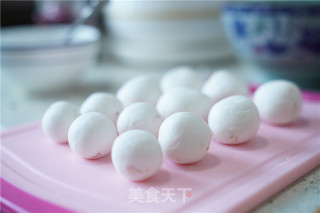 Rose Brown Sugar Glutinous Rice Balls recipe