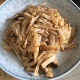 Pleurotus Eryngii with Black Pepper Garlic recipe