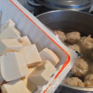 Tofu Shrimp Ball Soup recipe